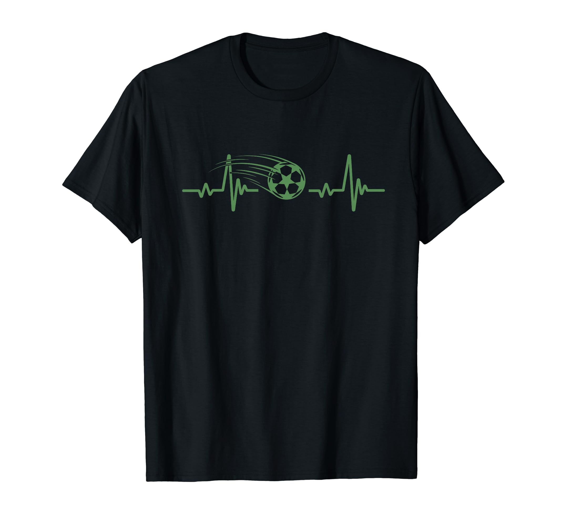 Soccer Heartbeat Tees Soccer Ball T-Shirt - Aesthetic Graphic Men Women - T-Shirt, Sweatshirt, Hoodie