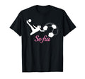 Sofia Name Gift Personalized Soccer T-Shirt - Custom Art Print for Adults - T-Shirt, Sweatshirt, Hoodie