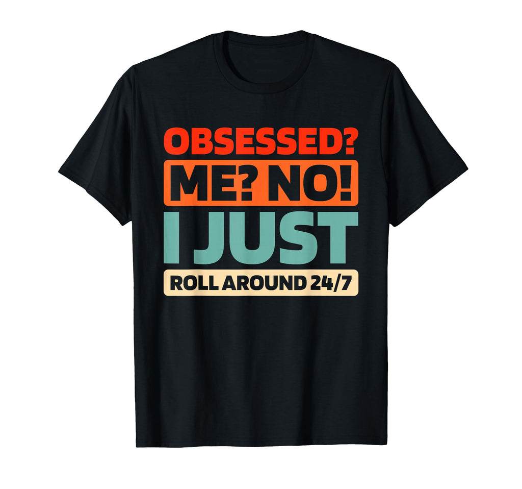 Skater Skates Roller Skating T-Shirt - Minimalist Print Unisex - T-Shirt, Sweatshirt, Hoodie