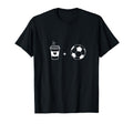 Love My Coffee And Soccer T-Shirt - Fun Novelty Design Men Women - T-Shirt, Sweatshirt, Hoodie