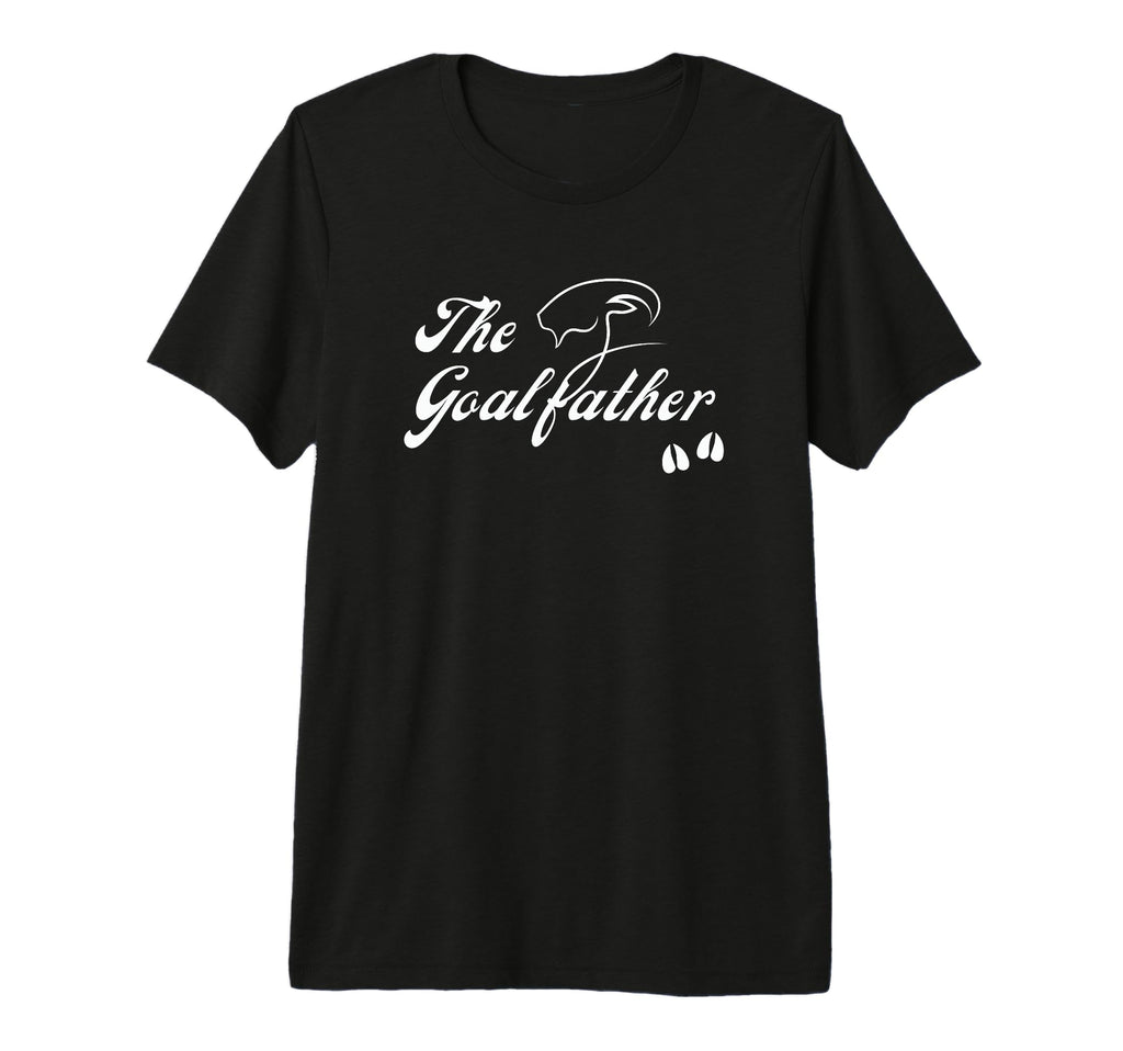 Goalfather Soccer Dad Tri Blend T-Shirt - Unique Graphic Unisex - T-Shirt, Sweatshirt, Hoodie