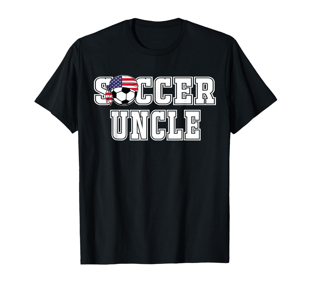 Soccer Uncle Bandana Flag Ball Player T-Shirt - Trendy Graphic for Adults - T-Shirt, Sweatshirt, Hoodie