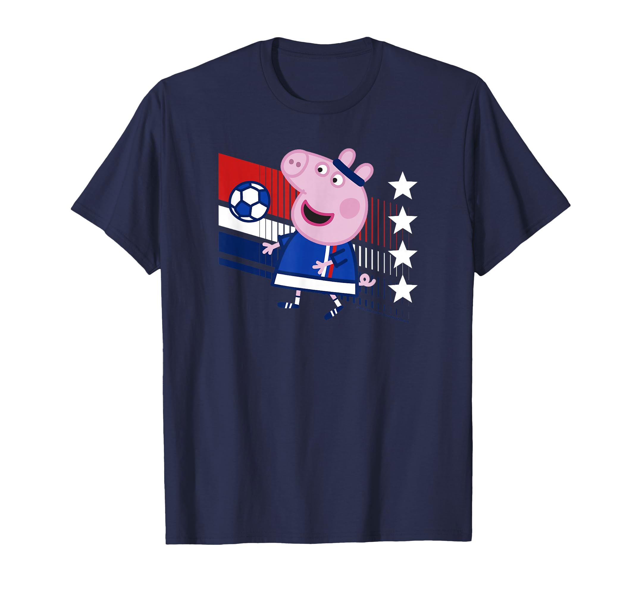 Peppa Pig Netherlands Soccer Colors T-Shirt - Minimalist Print for Adults - T-Shirt, Sweatshirt, Hoodie