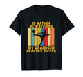 Grandparents Rather Watch Grandson Soccer T-Shirt - Unique Graphic Unisex - T-Shirt, Sweatshirt, Hoodie