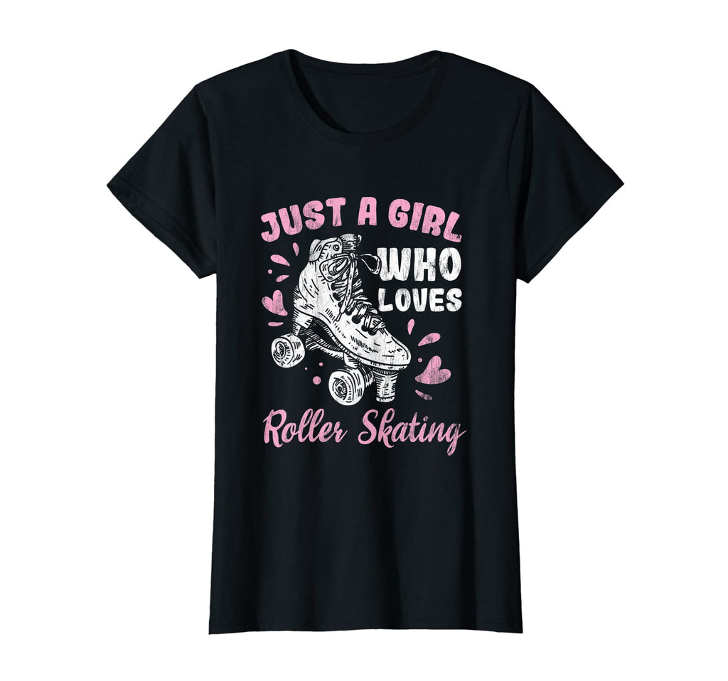 Loves Roller Skating Derby Roller T-Shirt - Fun Novelty Design Men Women - T-Shirt, Sweatshirt, Hoodie