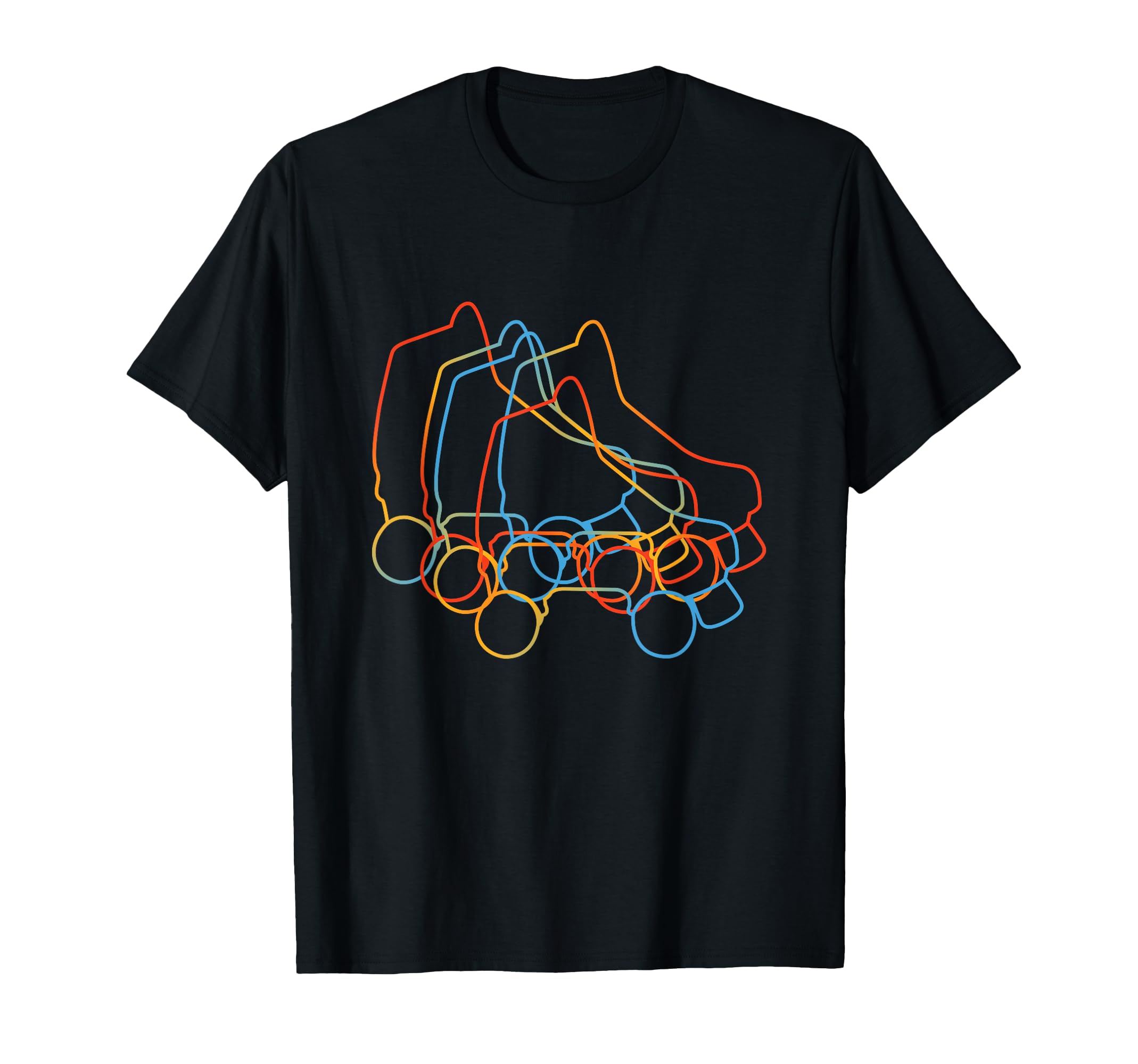 Roller Skating Gifts Roller Skates T-Shirt - Novelty Apparel Unisex - T-Shirt, Sweatshirt, Hoodie