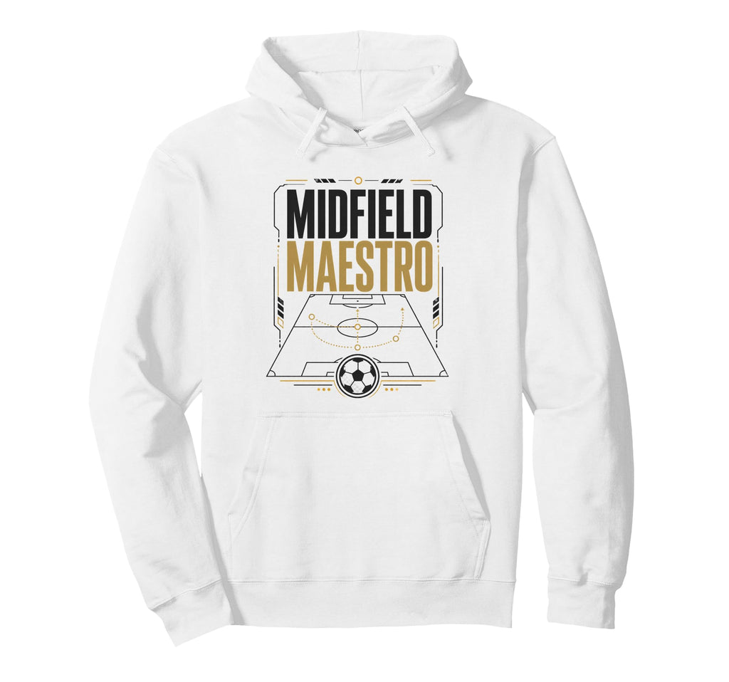 Football Collection Soccer Midfield Hoodie - Fun Novelty Design Unisex - T-Shirt, Sweatshirt, Hoodie