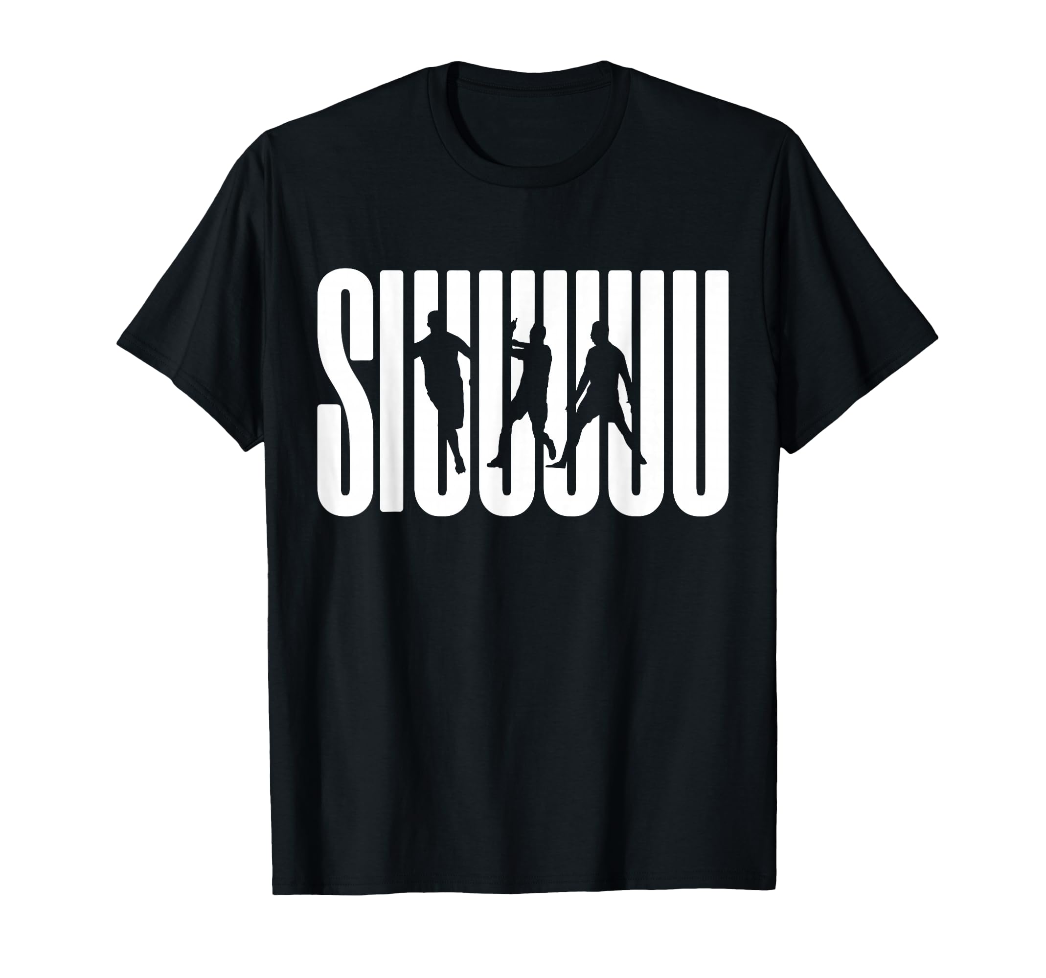 Siuuu Funny Soccer Football Soccer T-Shirt - Custom Art Print for Adults - T-Shirt, Sweatshirt, Hoodie