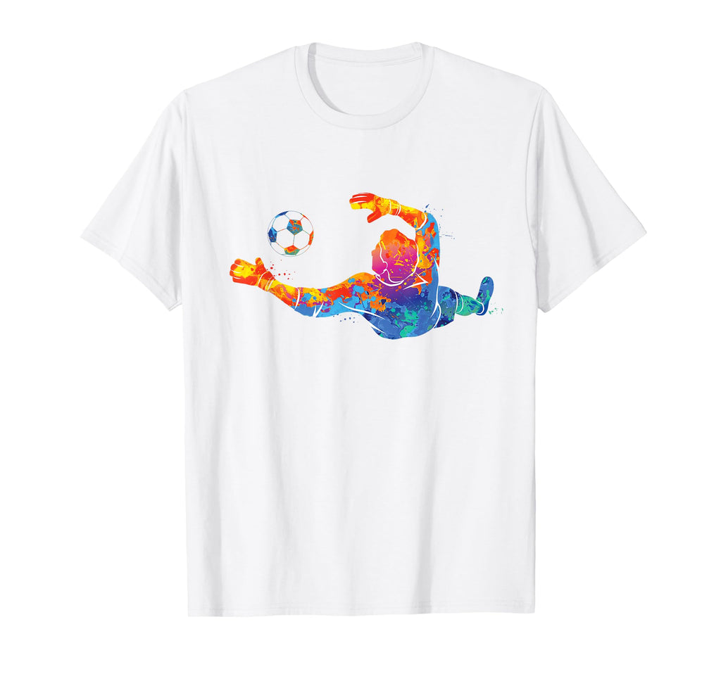 Goalkeeper Ball Sport Soccer T-Shirt - Novelty Apparel Men Women - T-Shirt, Sweatshirt, Hoodie