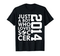 2014 Just Who Loves Soccer 12Th T-Shirt - Fun Novelty Design Men Women - T-Shirt, Sweatshirt, Hoodie