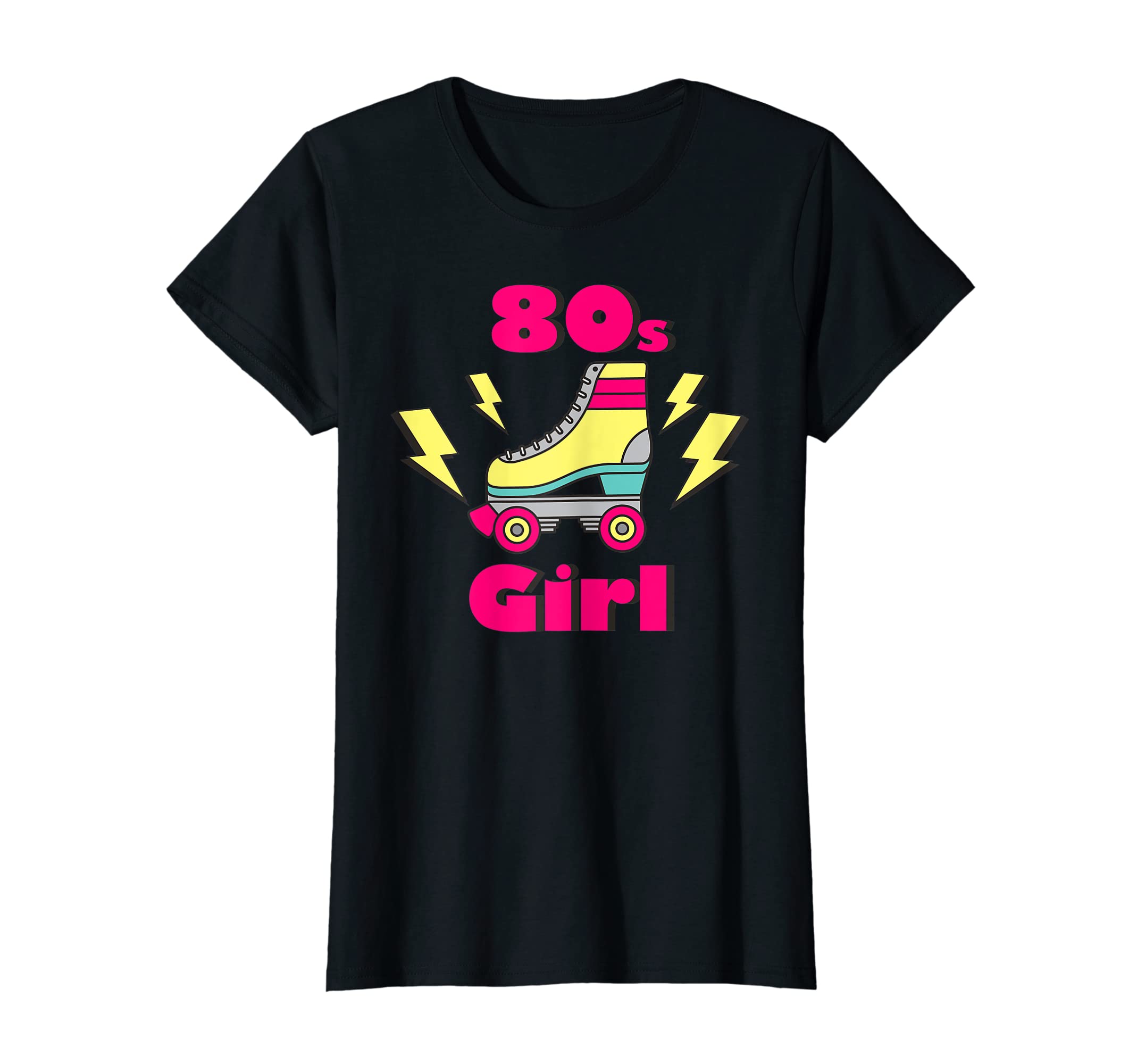 Womens 80S Roller Skates 80S Child Eighties T-Shirt - Graphic Print Unisex - T-Shirt, Sweatshirt, Hoodie