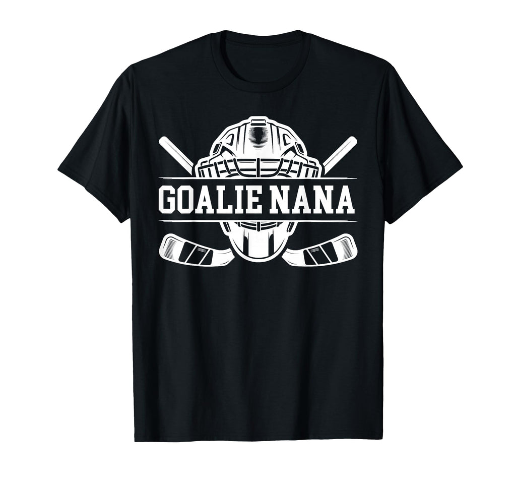 Ice Hockey Goalie Nana Hockey Keeper T-Shirt - Novelty Apparel for Adults - T-Shirt, Sweatshirt, Hoodie