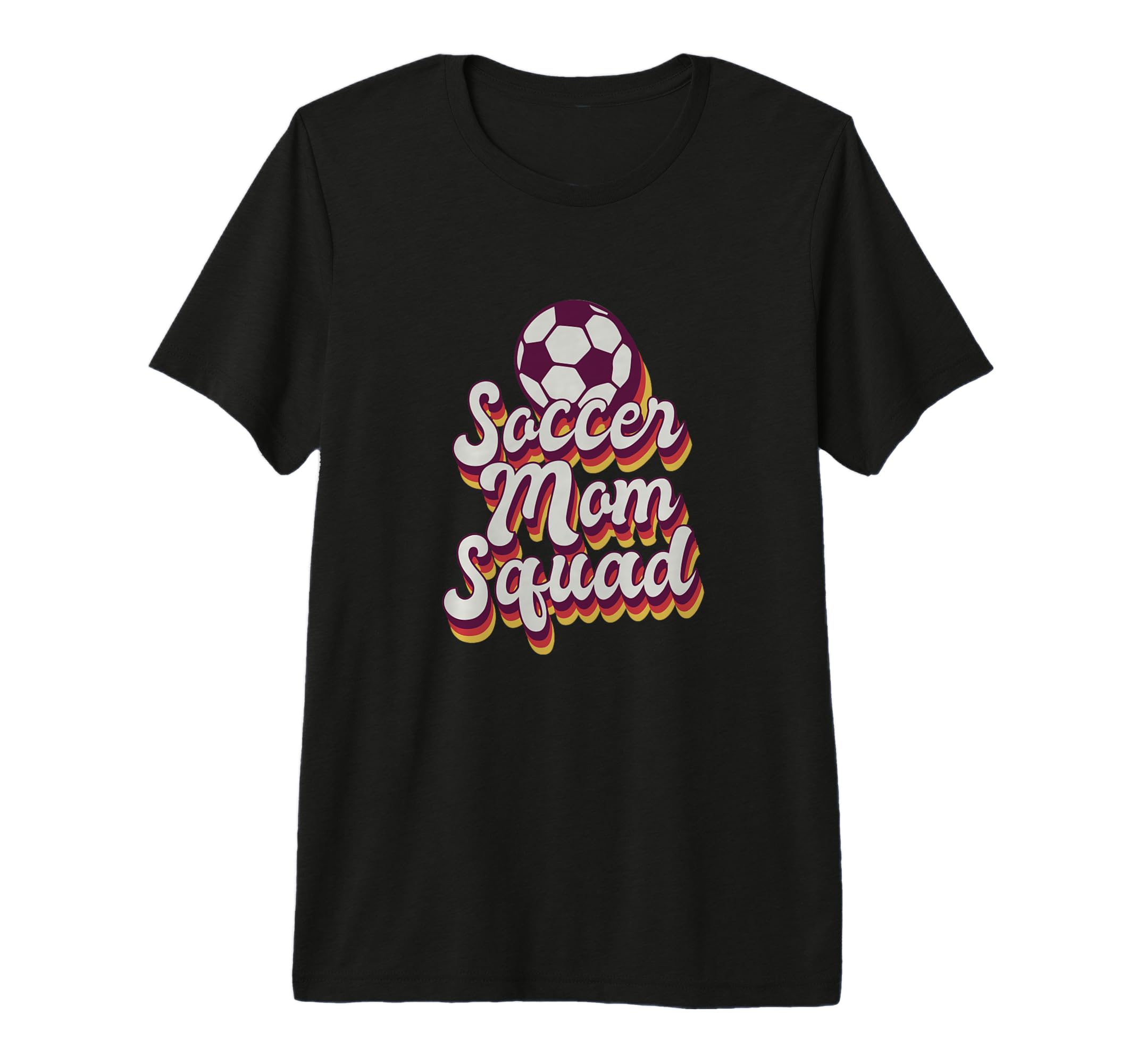 Soccer Mom Squad Soccer T-Shirt - Novelty Apparel for Adults - T-Shirt, Sweatshirt, Hoodie