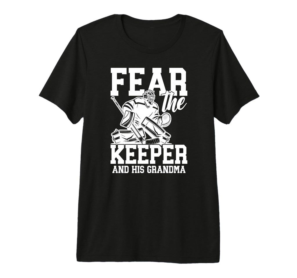 Funny Hockey Keeper Grandma Hockey T-Shirt - Aesthetic Graphic for Adults - T-Shirt, Sweatshirt, Hoodie
