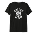 Mens Baller Dad Soccer Volleyball T-Shirt - Fun Novelty Design for Adults - T-Shirt, Sweatshirt, Hoodie