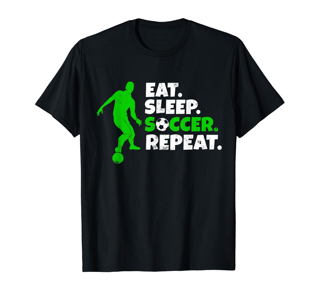 Eat Sleep Soccer Repeat Goalie T-Shirt - Streetwear Style Unisex - T-Shirt, Sweatshirt, Hoodie