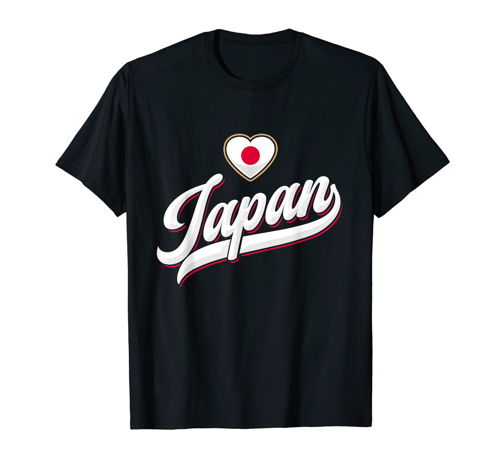 Japan National Flag I Love Japan T-Shirt - Minimalist Print for Adults - T-Shirt, Sweatshirt, Hoodie