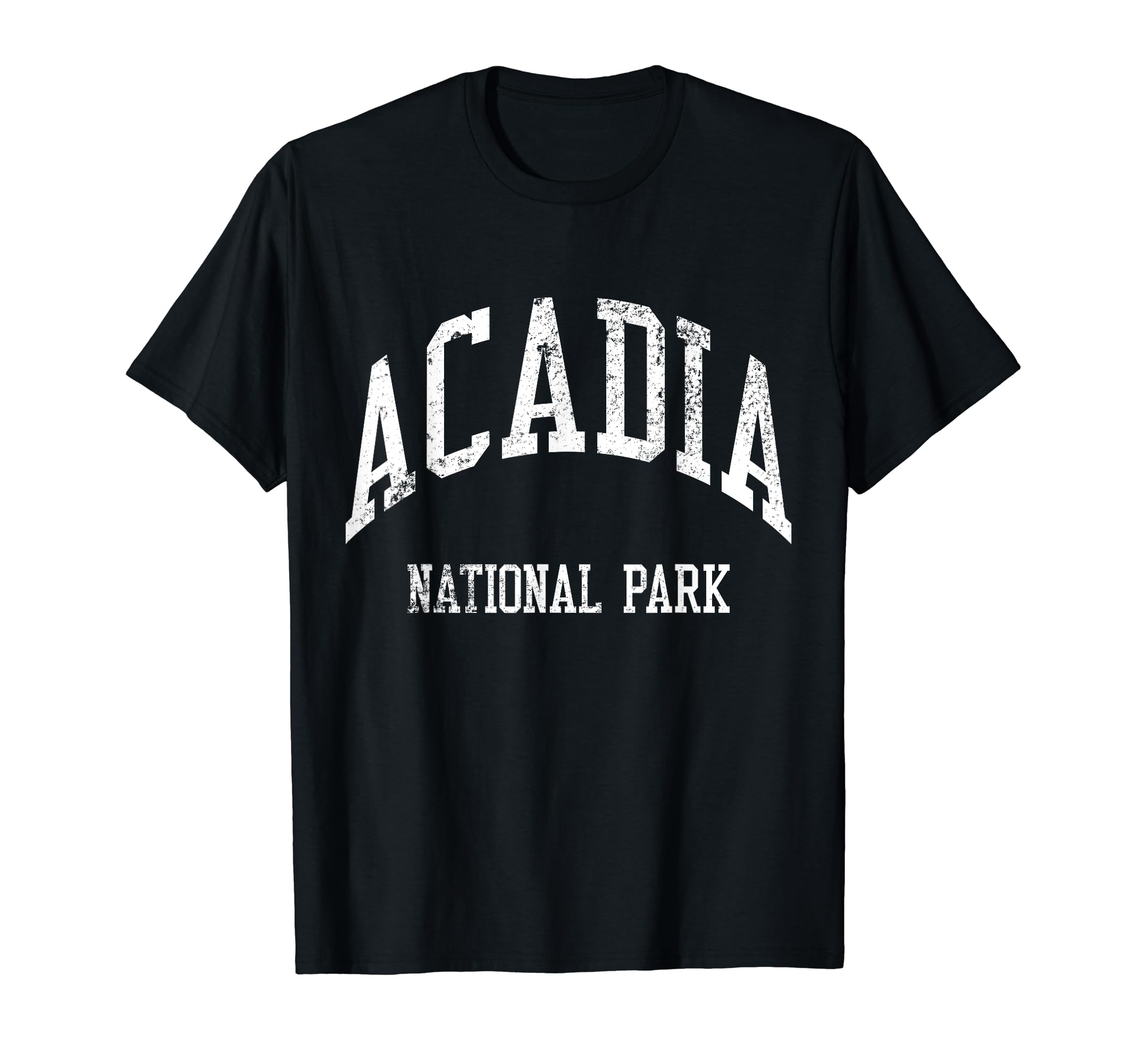 Acadia National Park 70S College Sports T-Shirt - Unique Graphic Unisex - T-Shirt, Sweatshirt, Hoodie