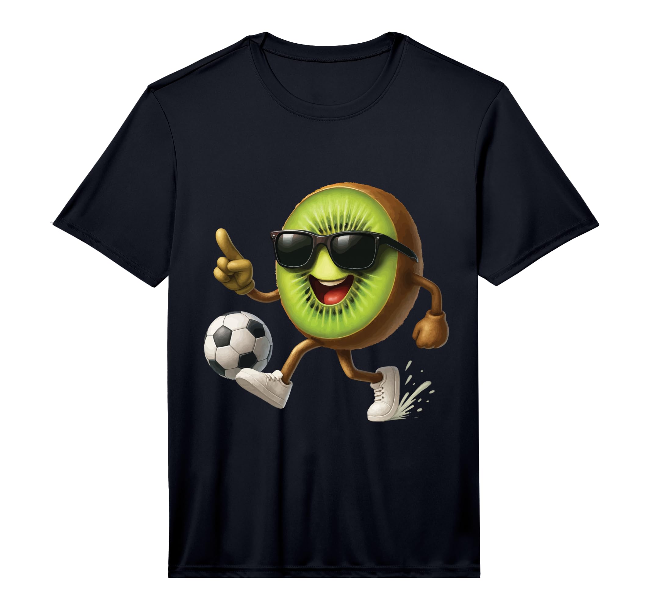 Kiwi Soccer Performance T-Shirt - Graphic Print for Adults - T-Shirt, Sweatshirt, Hoodie
