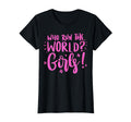 Who Run World Power T-Shirt - Aesthetic Graphic Men Women - T-Shirt, Sweatshirt, Hoodie