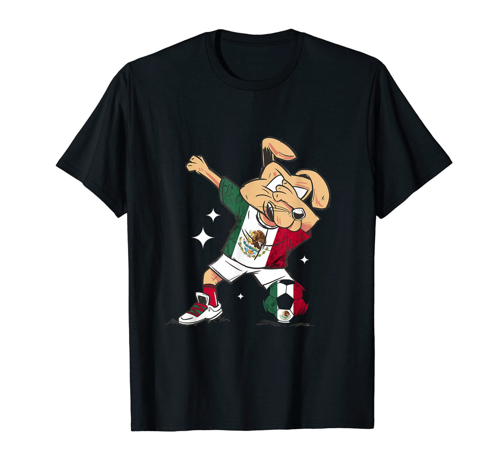 Mexico Dabbing Dog Ball Mexican Pride T-Shirt - Fun Novelty Design Unisex - T-Shirt, Sweatshirt, Hoodie