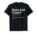 Coach Baseball Team Coaching T-Shirt - Trendy Graphic for Adults - T-Shirt, Sweatshirt, Hoodie