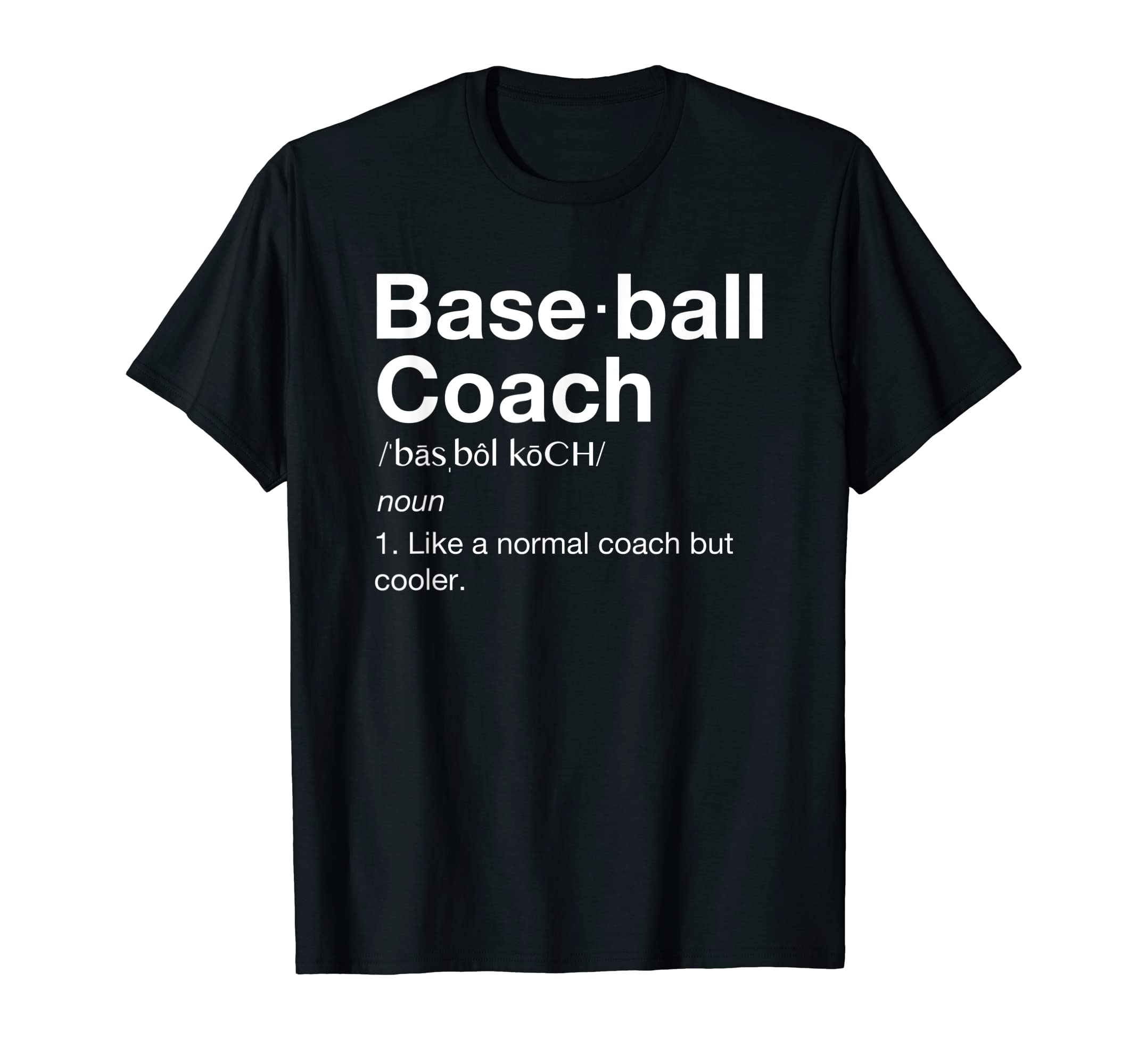 Coach Baseball Team Coaching T-Shirt - Trendy Graphic for Adults - T-Shirt, Sweatshirt, Hoodie
