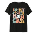 My Soccer Mom Era Groovy Soccer Team T-Shirt - Custom Art Print for Adults - T-Shirt, Sweatshirt, Hoodie