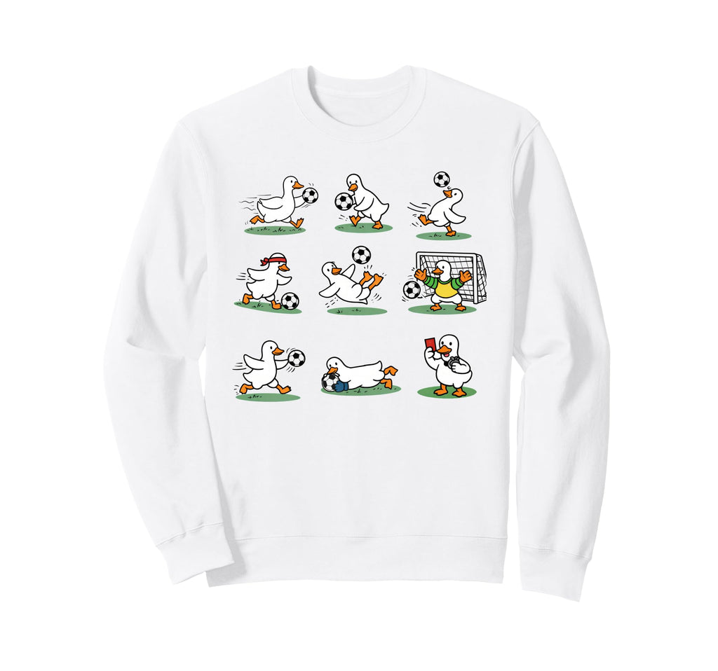 Soccer Player Game Day Vibes Silly Sweatshirt - Aesthetic Graphic Unisex - T-Shirt, Sweatshirt, Hoodie