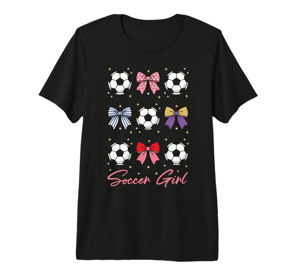Soccer Bow Soccer Tri Blend T-Shirt - Minimalist Print for Adults - T-Shirt, Sweatshirt, Hoodie