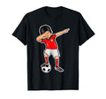 Dabbing Soccer Egypt Jersey Egyptian T-Shirt - Custom Art Print Unisex - T-Shirt, Sweatshirt, Hoodie