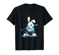 Hockey Bunny Rabbit Ice Hockey T-Shirt - Aesthetic Graphic for Adults - T-Shirt, Sweatshirt, Hoodie