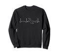 Funny Heartbeat Soccer Volley Shot Sweatshirt - Novelty Apparel Men Women - T-Shirt, Sweatshirt, Hoodie