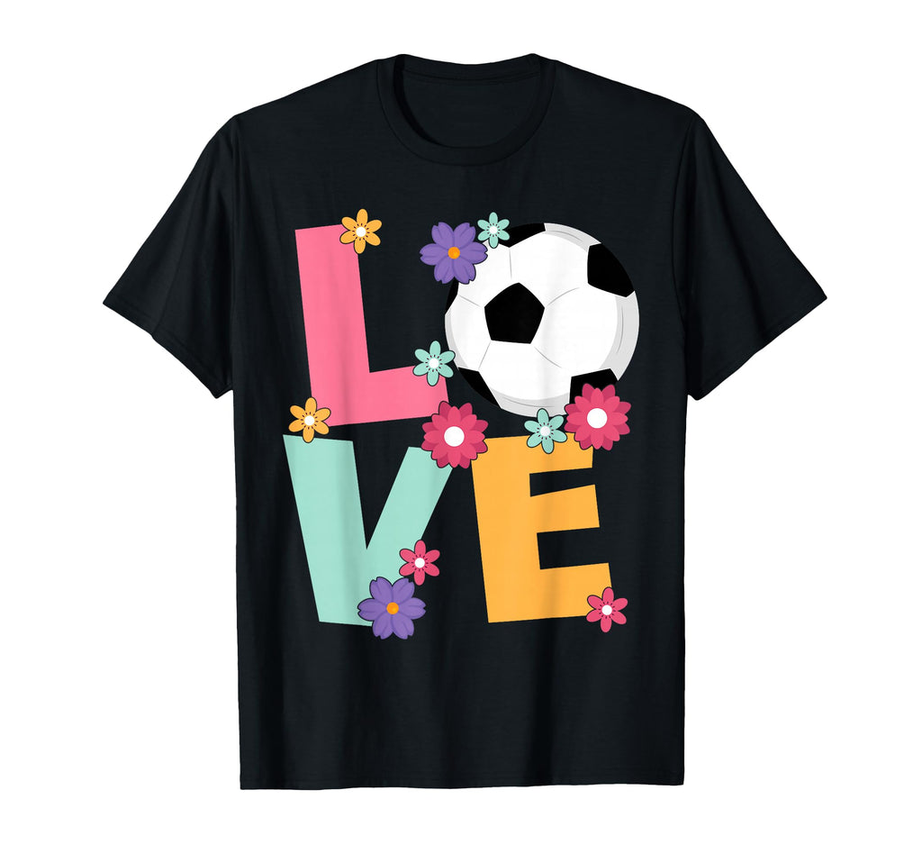 Groovy Soccer Love Soccer Lover Teens T-Shirt - Graphic Print Unisex - T-Shirt, Sweatshirt, Hoodie