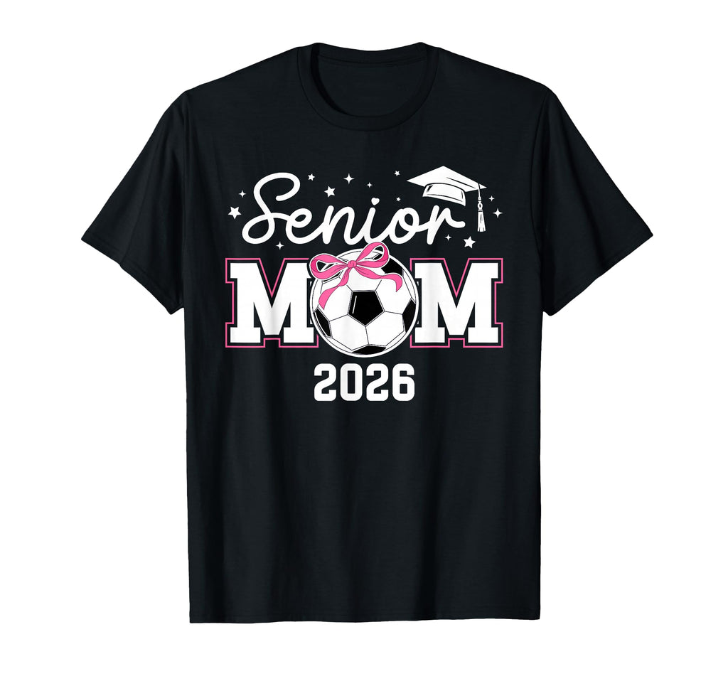 Soccer Senior Mom Senior Soccer T-Shirt - Aesthetic Graphic for Adults - T-Shirt, Sweatshirt, Hoodie