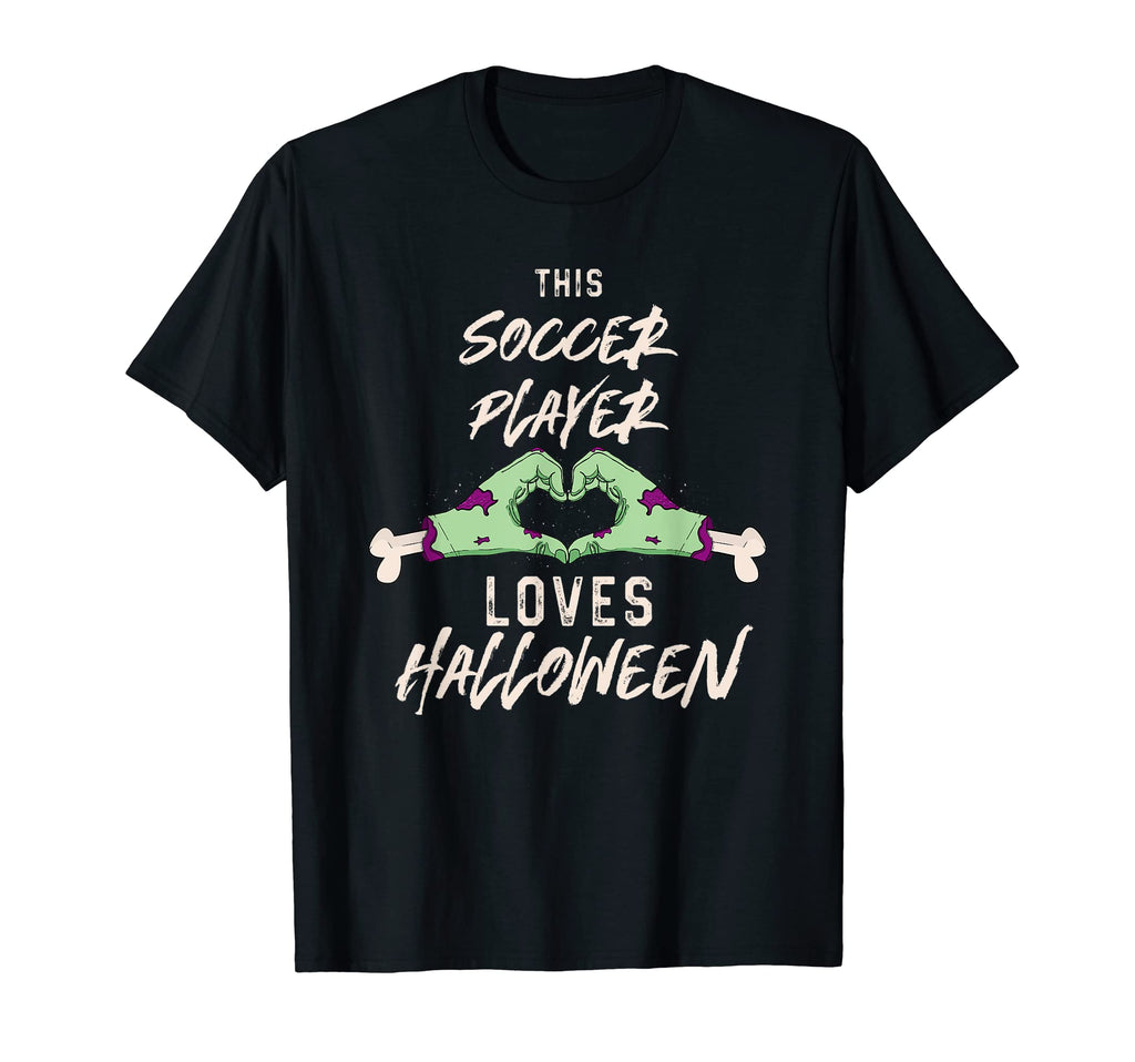This Soccer Player Loves Halloween T-Shirt - Streetwear Style Men Women - T-Shirt, Sweatshirt, Hoodie