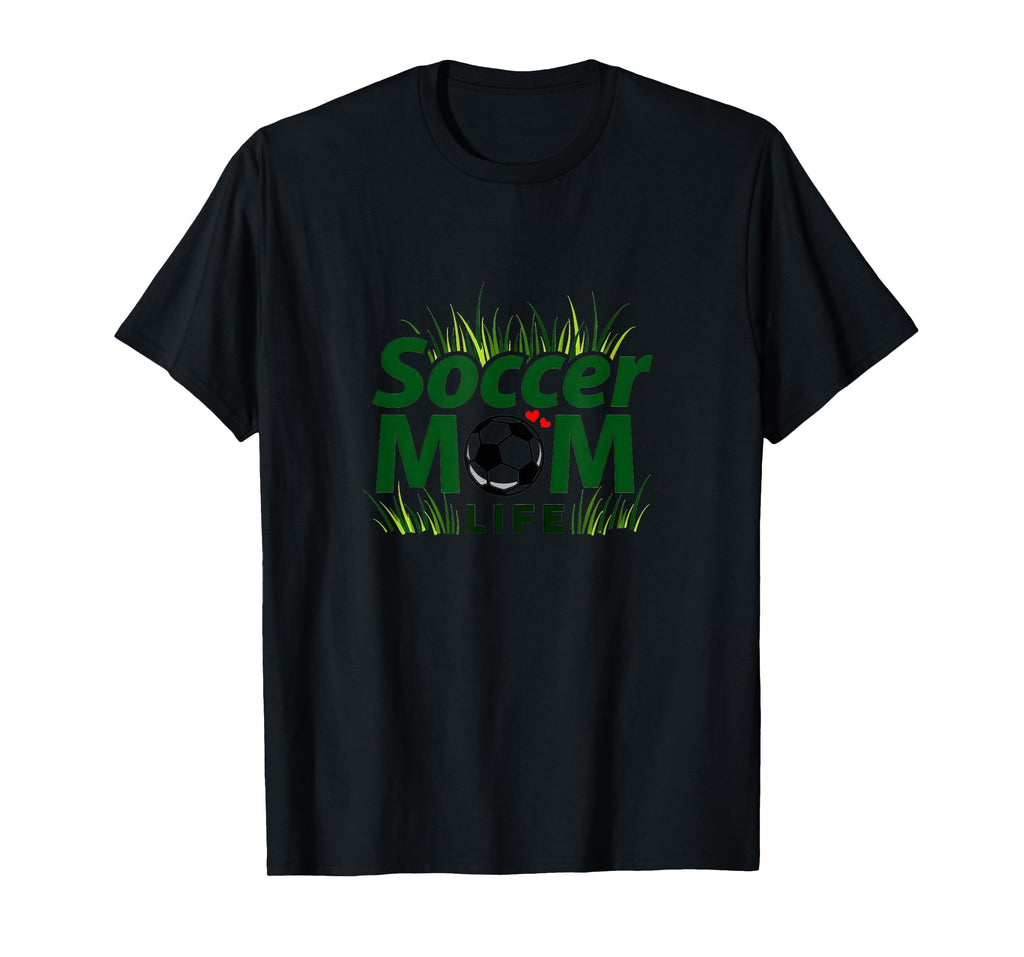 Soccer Mom Life Proud Parent Sideline T-Shirt - Custom Art Print Men Women - T-Shirt, Sweatshirt, Hoodie