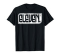 11Th Birthday Or 11 Years Old Eleven T-Shirt - Trendy Graphic for Adults - T-Shirt, Sweatshirt, Hoodie