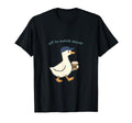Goose Off To Watch Soccer Coffee Mom T-Shirt - Minimalist Print Men Women - T-Shirt, Sweatshirt, Hoodie