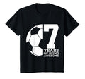 7 Years Being Awesome Soccer 7Th T-Shirt - Trendy Graphic for Adults - T-Shirt, Sweatshirt, Hoodie