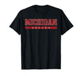 Michigan Soccer Tees Tanks Tops T-Shirt - Unique Graphic Unisex - T-Shirt, Sweatshirt, Hoodie