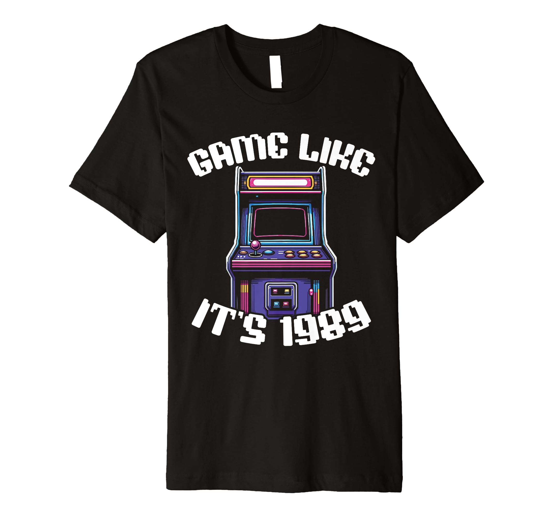 80S Arcade Nostalgia Pixel Art Video Games T-Shirt - Graphic Print Unisex - T-Shirt, Sweatshirt, Hoodie