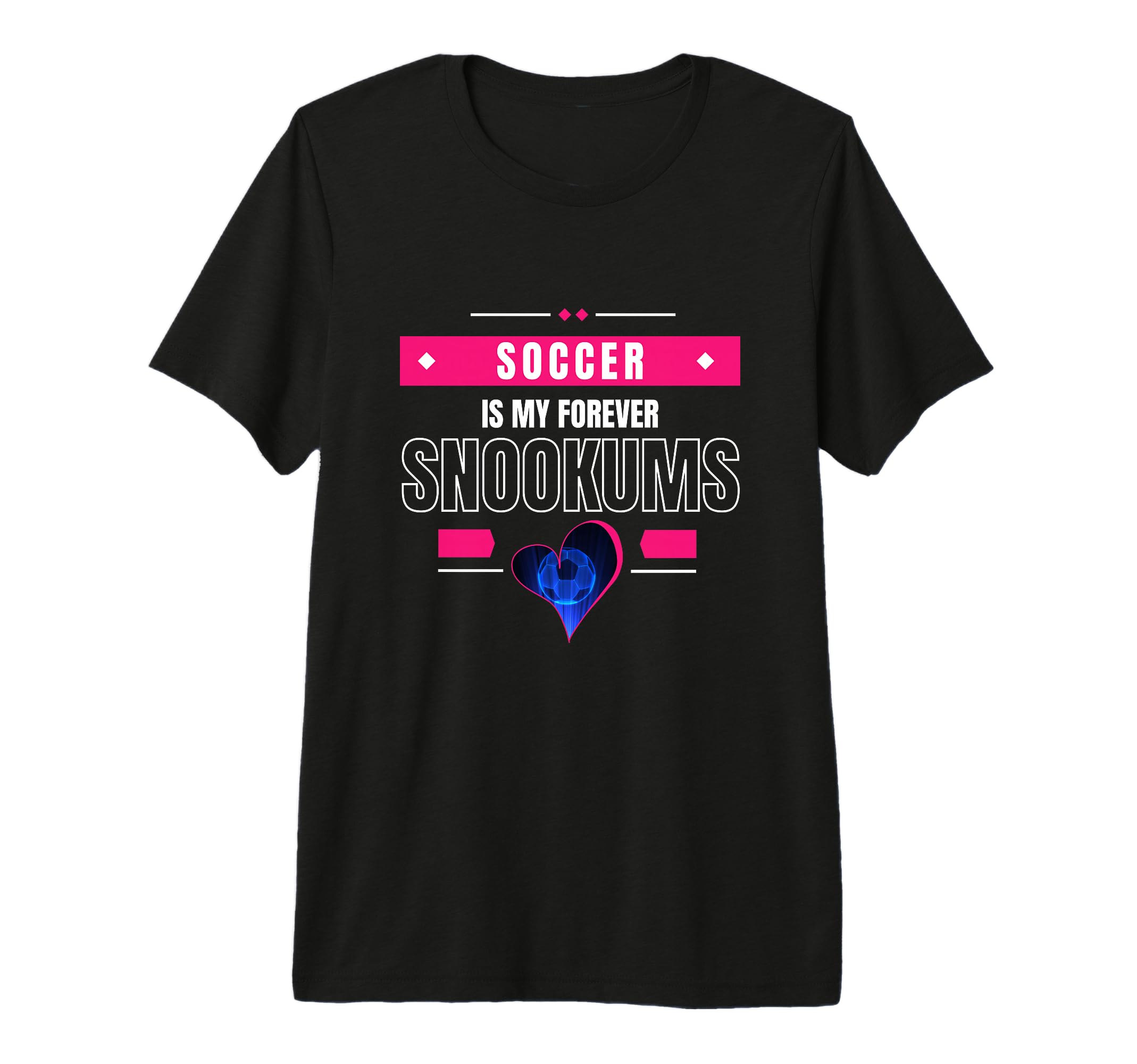Heart Game Soccer Is My Forever T-Shirt - Custom Art Print for Adults - T-Shirt, Sweatshirt, Hoodie
