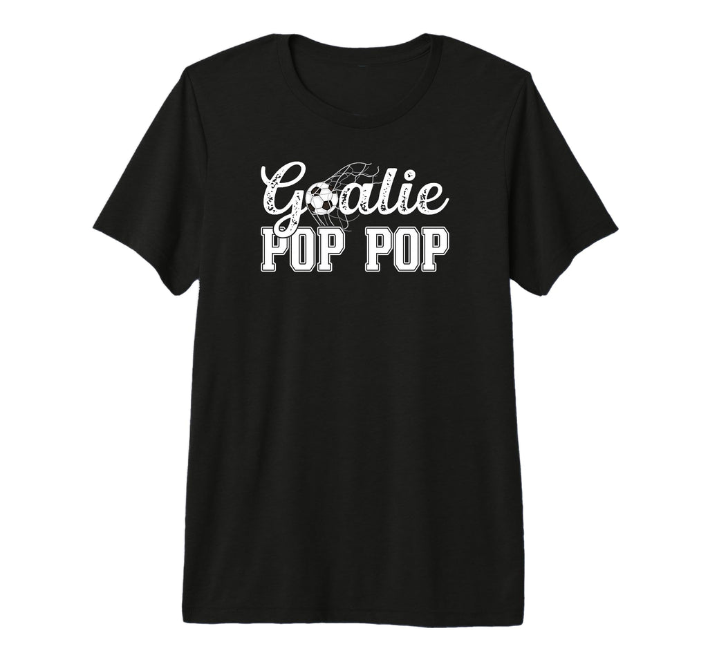 Mens Soccer Goalie Pop Pop Soccer T-Shirt - Casual Everyday Wear Men Women - T-Shirt, Sweatshirt, Hoodie