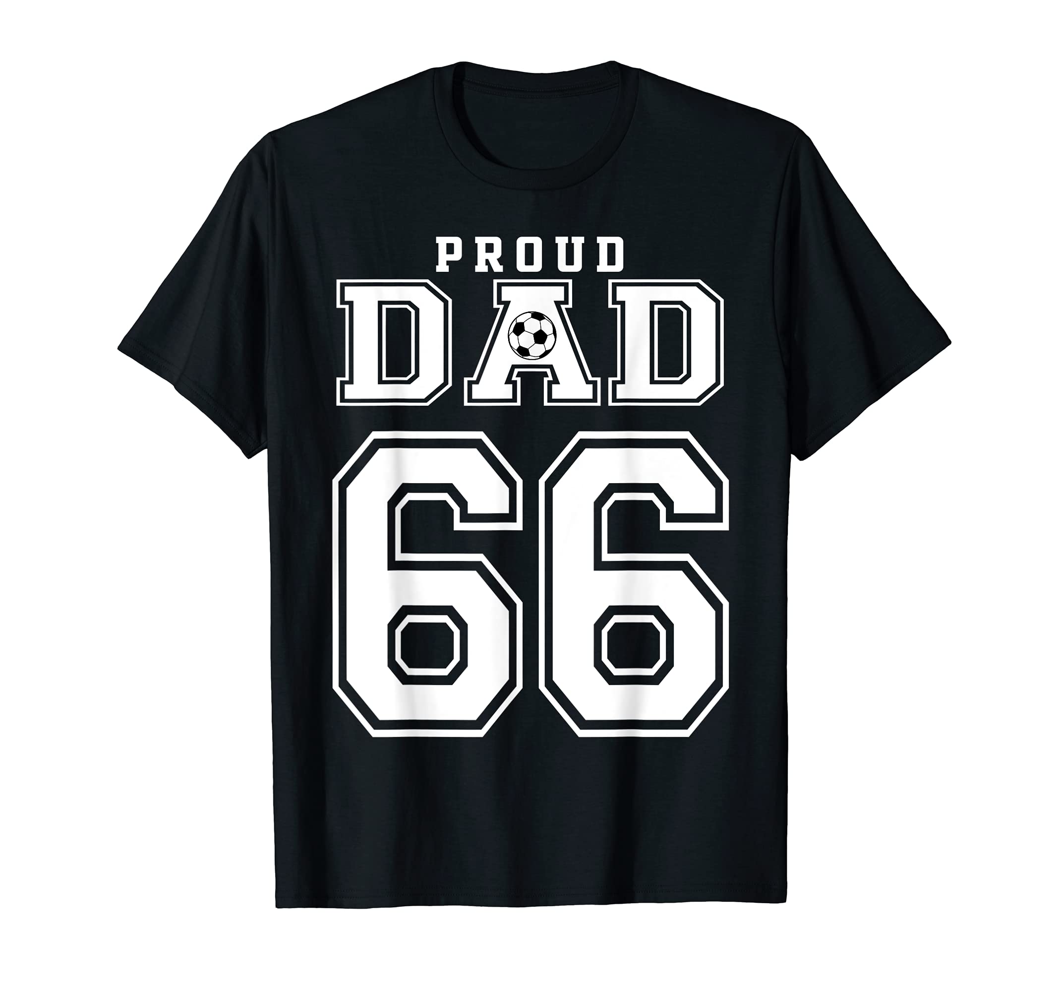 Number 66 Custom Proud Soccer T-Shirt - Aesthetic Graphic for Adults - T-Shirt, Sweatshirt, Hoodie