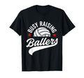 Busy Raising Ballers Volleyball Cheer T-Shirt - Graphic Print for Adults - T-Shirt, Sweatshirt, Hoodie