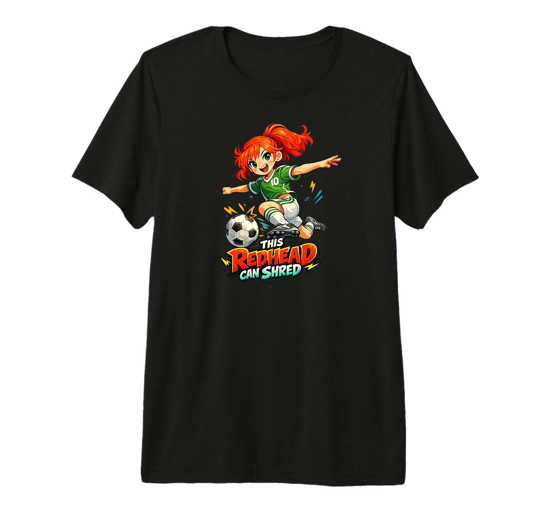 This Redhead Can Shred Manga Pride T-Shirt - Aesthetic Graphic Men Women - T-Shirt, Sweatshirt, Hoodie