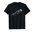 Funny Kitten Soccer Goalie Cat T-Shirt - Minimalist Print Men Women - T-Shirt, Sweatshirt, Hoodie