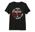 Crazy Proud Soccer Stepmom Soccer T-Shirt - Minimalist Print Men Women - T-Shirt, Sweatshirt, Hoodie