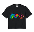Soccer Tie Dye Peace Love Soccer Player Hoodie - Trendy Graphic Unisex - T-Shirt, Sweatshirt, Hoodie